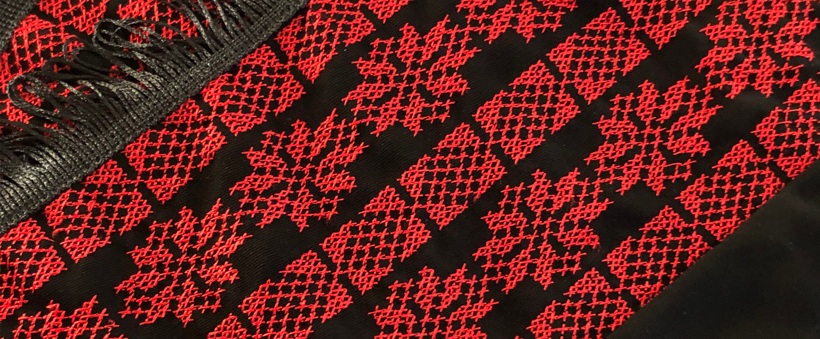 Keys to Palestine: A Bookmark Stitched with Palestinian Threads