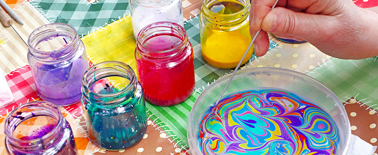 Do It Yourself: Color With Ebru Art