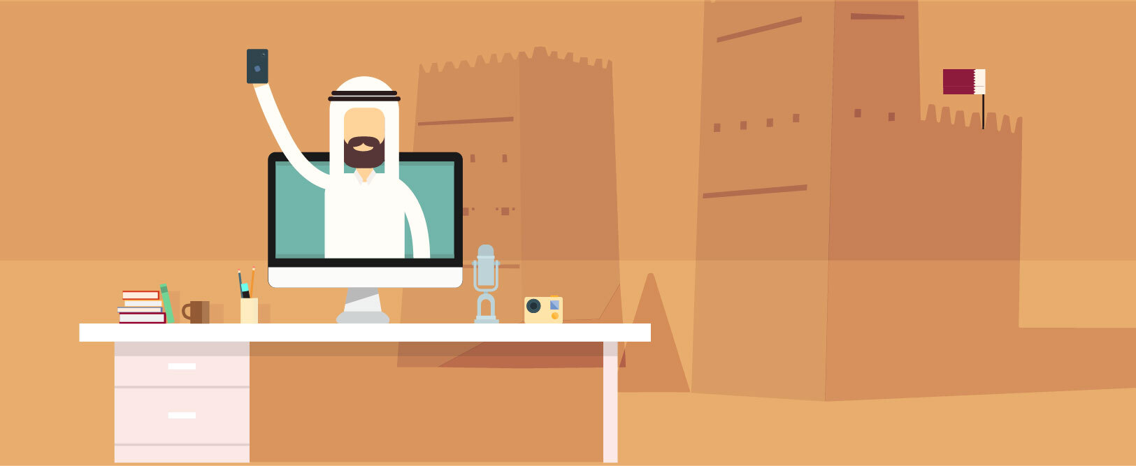 دور صنّاع المحتوى الرقمي في حفظ ذاكرة قطر
