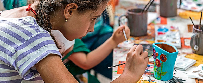 Children's Pottery Painting
