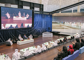 Visitors Enjoyed Traditional Poetry at Qatar National Library’s Event
