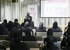 Internet Safety at Qatar National Library’s Workshop