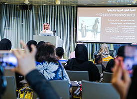 Qatar National Library Presents Talk on History of Arabian Horses